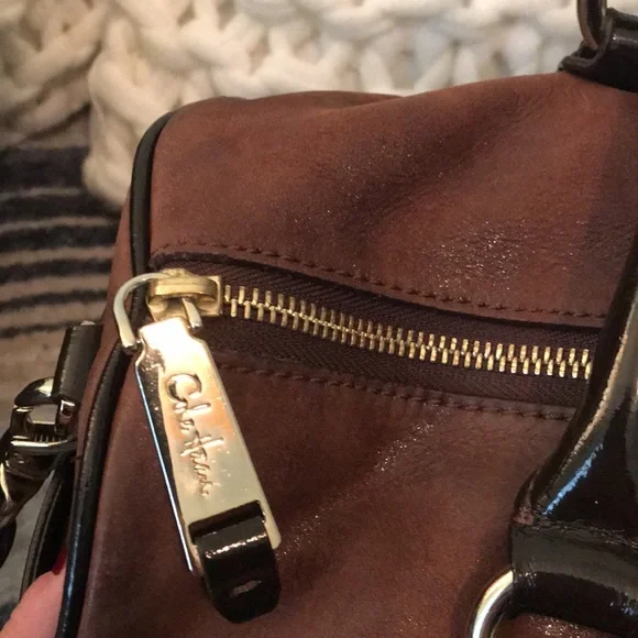 NWOT RARE Cole Haan leather satchel